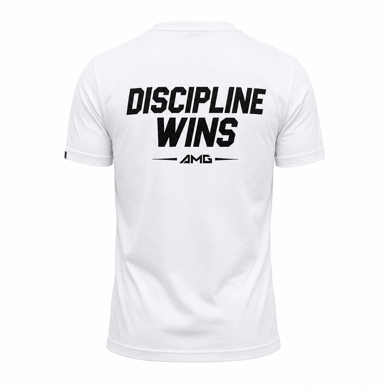 White Discipline Wins Tee